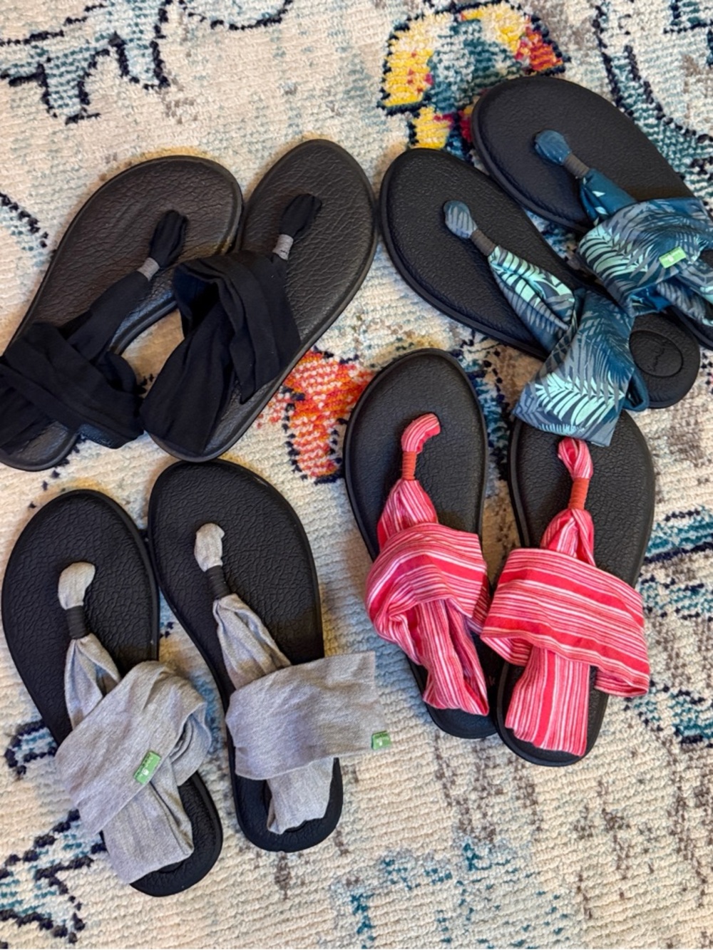 Sanuk Yoga Mat Slings. Size 7